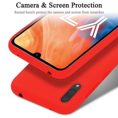 Huawei Y7 2019 / Y7 PRIME 2019 silikondeksel case (rød)