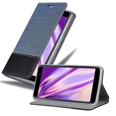 WIKO LENNY 5 lommebokdeksel etui (blå)