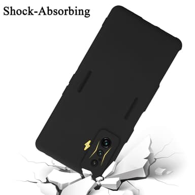 Xiaomi Poco F4 GT silikondeksel case (Svart)