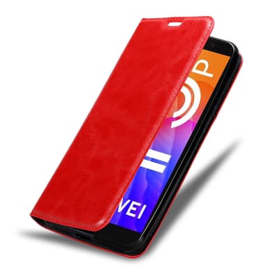 Honor 9S / Huawei Y5P lommebokdeksel case (rød)