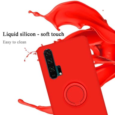 Deksel Honor 20 PRO Ring Case (rød)