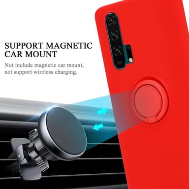 Deksel Honor 20 PRO Ring Case (rød)