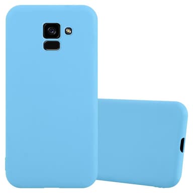 Deksel Samsung Galaxy A5 2018 Silikon cover (blå)