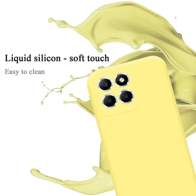 Honor X8 5G silikondeksel case (Gul)