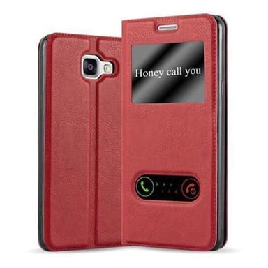 Samsung Galaxy A5 2016 lommebokdeksel cover (rød)