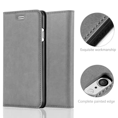 iPhone 6 / 6S deksel flip cover (grå)