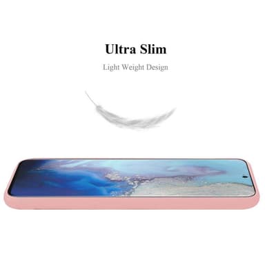 Deksel Samsung Galaxy S20 Silikon cover (rosa)