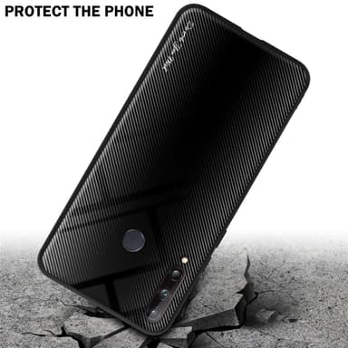 Huawei P40 LITE E Deksel Case Cover (svart)