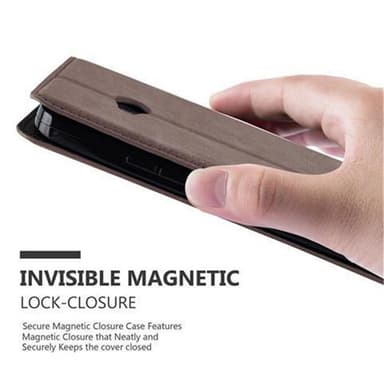 Nokia Lumia 640 lommebokdeksel case (brun)