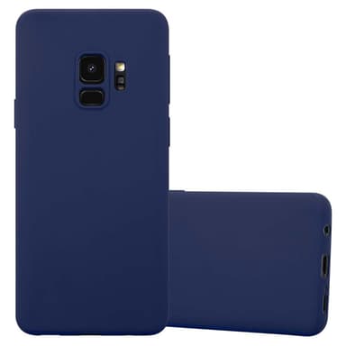 Deksel Samsung Galaxy S9 Silikon cover (blå)