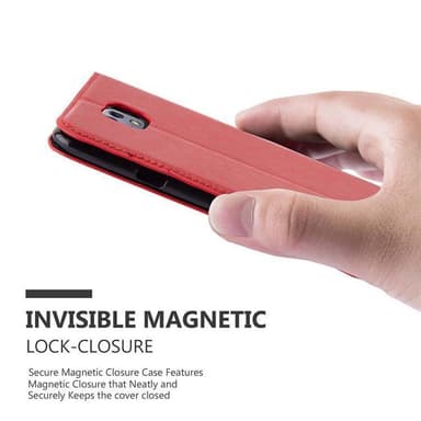 LG X CAM lommebokdeksel case (rød)