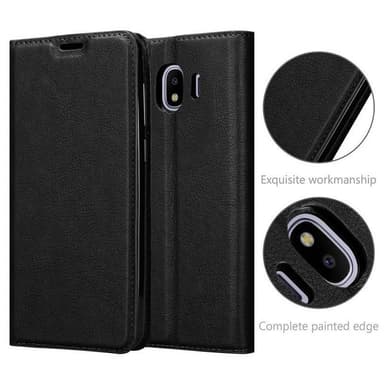 Samsung Galaxy J4 2018 lommebokdeksel case (svart)