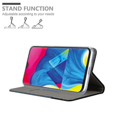 Samsung Galaxy A10 / M10 lommebokdeksel etui (blå)