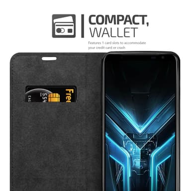 Asus ROG Phone 3 lommebokdeksel case (brun)