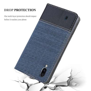 Samsung Galaxy A10 / M10 lommebokdeksel etui (blå)