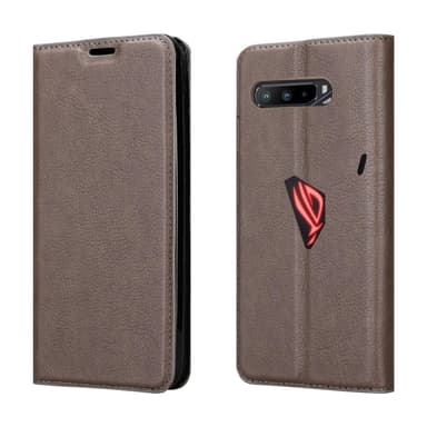 Asus ROG Phone 3 lommebokdeksel case (brun)