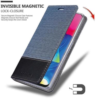 Samsung Galaxy A10 / M10 lommebokdeksel etui (blå)