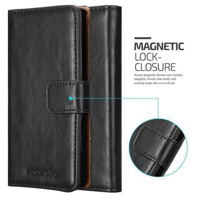 Huawei MATE S lommebokdeksel etui (svart)