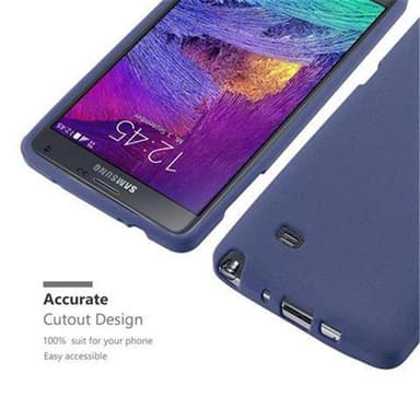 Deksel Samsung Galaxy NOTE 4 case (blå)