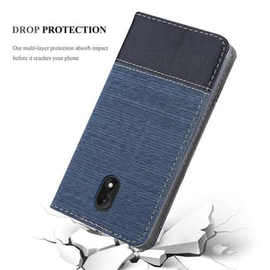 WIKO LENNY 5 lommebokdeksel etui (blå)