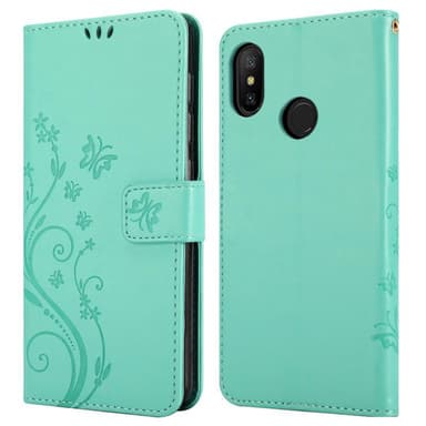 Xiaomi RedMi NOTE 6 PRO lommebokdeksel Blomster