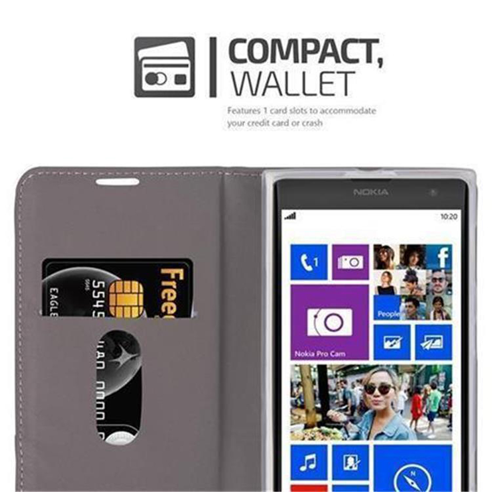 Nokia Lumia 1020 lommebokdeksel etui (blå)