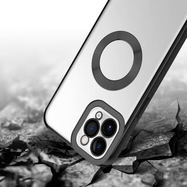 iPhone 11 PRO silikondeksel Krom case (gjennomsiktig)