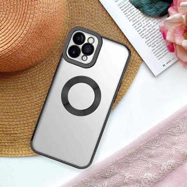 iPhone 11 PRO silikondeksel Krom case (gjennomsiktig)