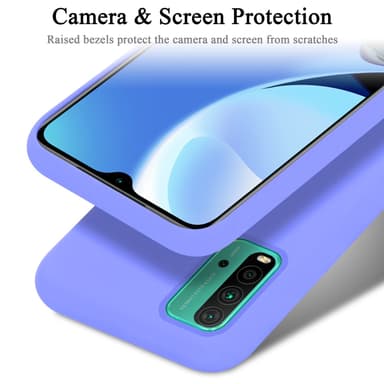 Xiaomi RedMi 9T / POCO M3 silikondeksel case (lilla)