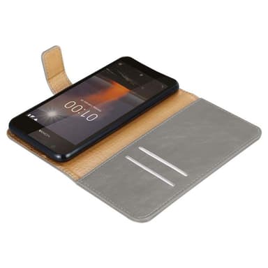 Nokia 1 2018 lommebokdeksel etui (brun)