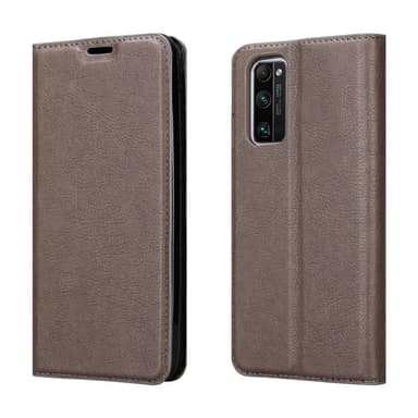 Honor 30S lommebokdeksel case (brun)