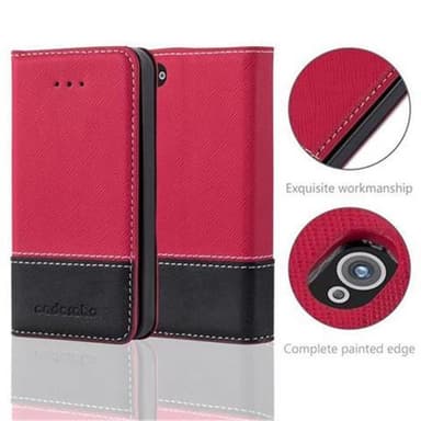 iPhone 4 / 4S Deksel Case Cover (rød)