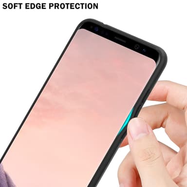 Deksel Samsung Galaxy S8 PLUS Case Cover (svart)