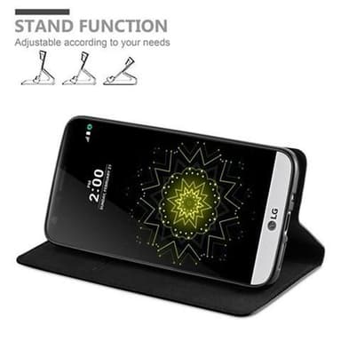 LG G5 lommebokdeksel case (svart)