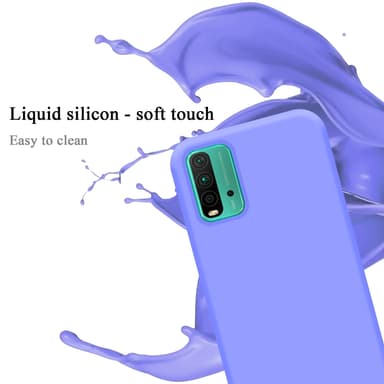 Xiaomi RedMi 9T / POCO M3 silikondeksel case (lilla)