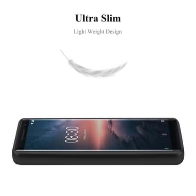 Deksel Nokia 8 Sirocco Case Cover (svart)