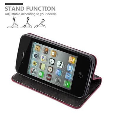 iPhone 4 / 4S Deksel Case Cover (rød)
