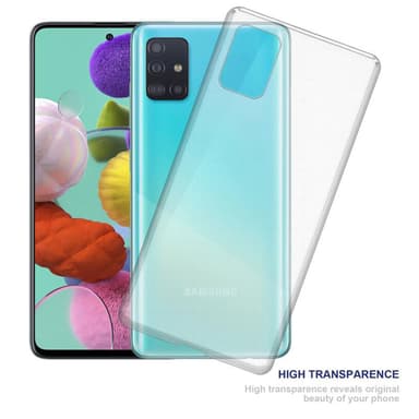 Samsung Galaxy A51 5G deksel ultra slim (gjennomsiktig)