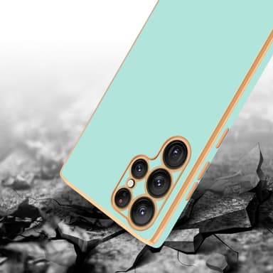 Samsung Galaxy S22 ULTRA silikondeksel case (grønn)