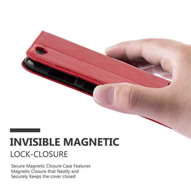 ZTE Blade S6 lommebokdeksel case (rød)