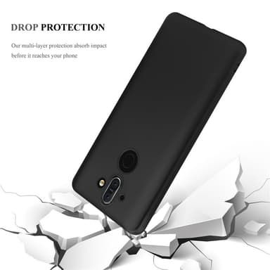 Deksel Nokia 8 Sirocco Case Cover (svart)
