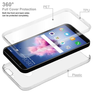 Huawei P SMART 2018 / Enjoy 7S Deksel 360 Case Cover