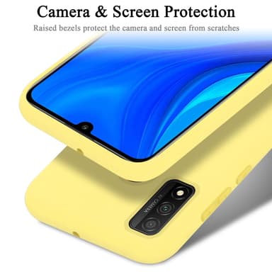 Huawei P SMART 2020 silikondeksel case (gul)