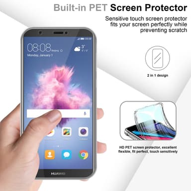Huawei P SMART 2018 / Enjoy 7S Deksel 360 Case Cover
