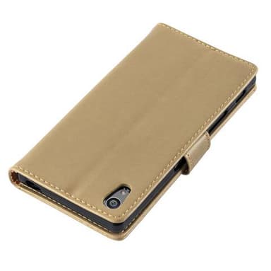 Sony Xperia Z5 lommebokdeksel etui (brun)