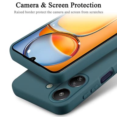 Xiaomi Redmi 13C silikondeksel case (grønn)