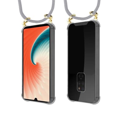 Huawei MATE 20 Deksel med Halskjede (grå)