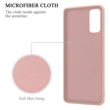 Deksel Samsung Galaxy S20 FE Ring Case (rosa)