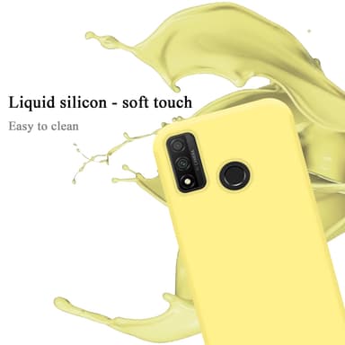 Huawei P SMART 2020 silikondeksel case (gul)