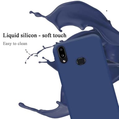 Samsung Galaxy A10s / M01s silikondeksel case (blå)